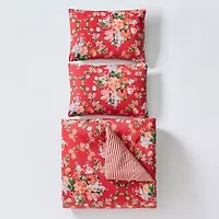 JUNK GYPSY Garden Society  Sateen Reversible Comforter Set