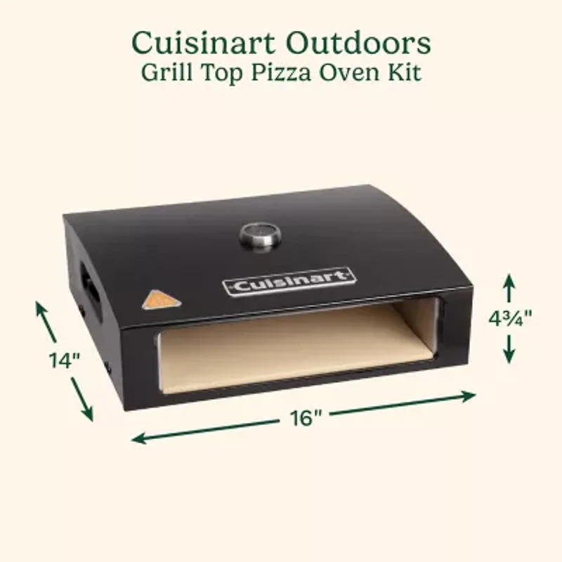 Cuisinart Grill Top Pizza Oven Kit