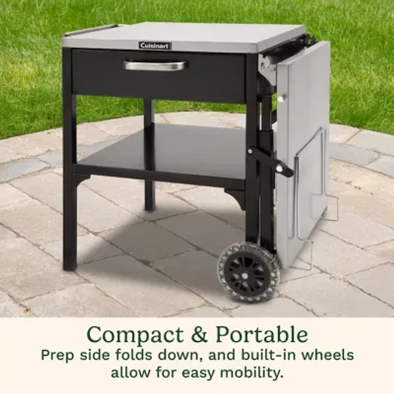 Cuisinart Outdoors Prep 'N Cook Table and Grill Set
