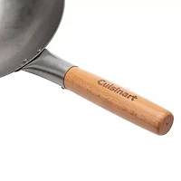 Cuisinart Outdoors Carbon Steel Hammered 12" Round Wok