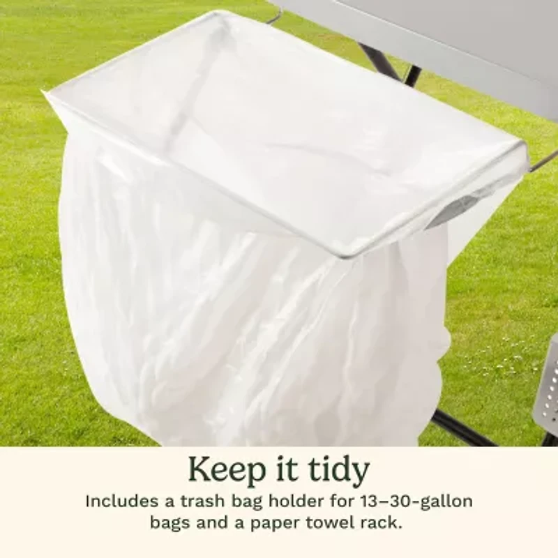 Cuisinart Outdoors Fold N' Go Prep Table Grill Set