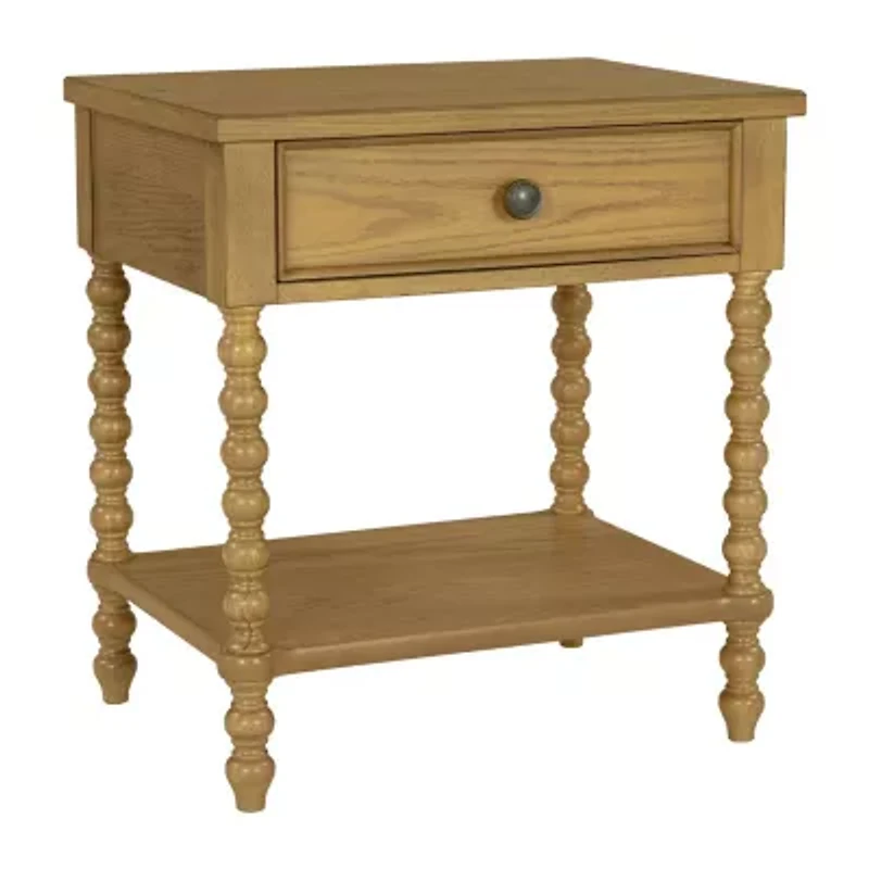 Madison Park Signature Beckett Bedroom Collection 1-Drawer Nightstand
