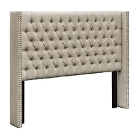 Madison Park Baldwin Queen Upholstered Tufted  Headboard