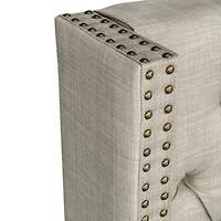 Madison Park Baldwin Queen Upholstered Tufted  Headboard