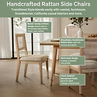 INK+IVY Kelly 2-pc. Upholstered Dining Chair