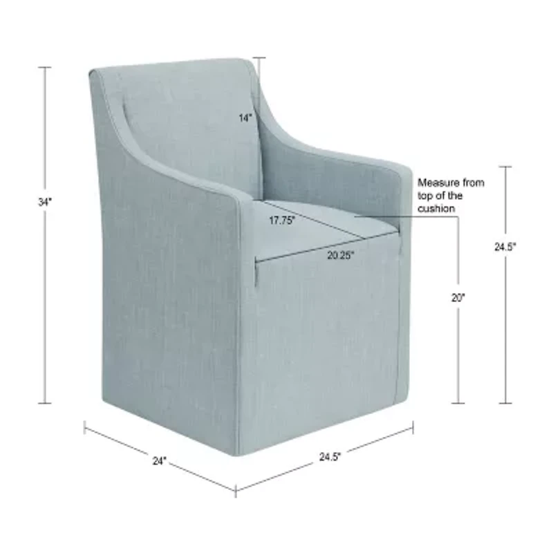 Madison Park Elaine Upholstered Dining Chair