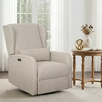 Madison Park Curved Slope-Arm Recliner