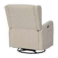 Madison Park Curved Slope-Arm Recliner