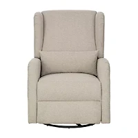 Madison Park Curved Slope-Arm Recliner