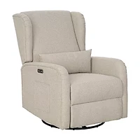 Madison Park Curved Slope-Arm Recliner