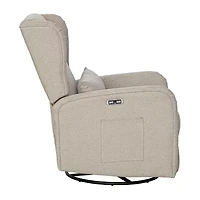 Madison Park Curved Slope-Arm Recliner