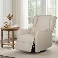 Madison Park Curved Slope-Arm Recliner