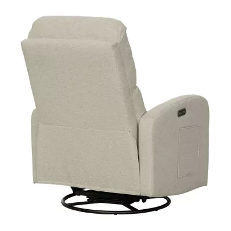 INK+IVY Curved Slope-Arm Recliner