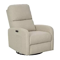 INK+IVY Curved Slope-Arm Recliner