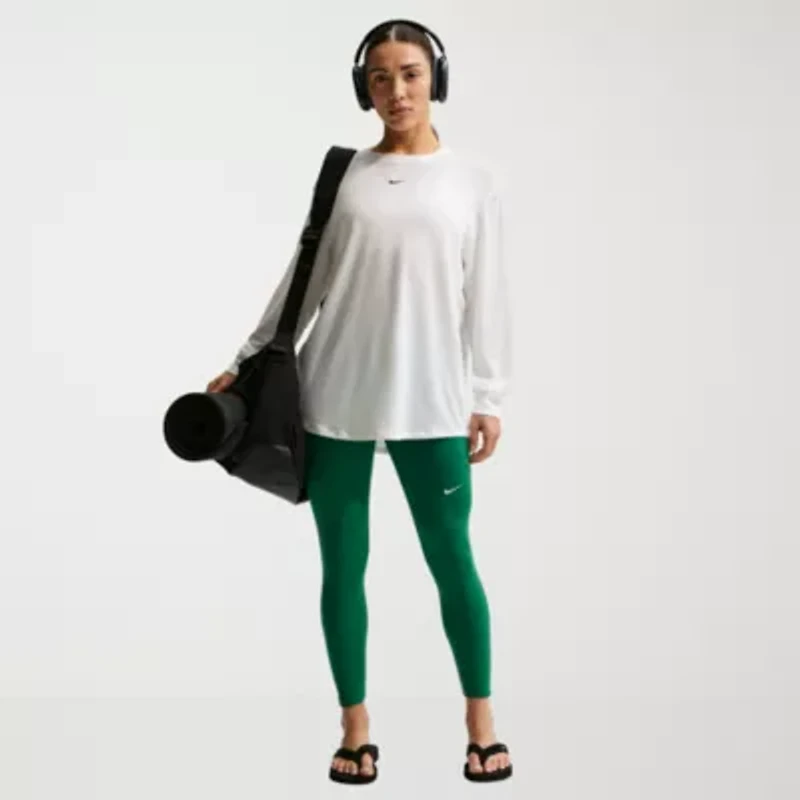 Nike Womens Moisture Wicking Quick Dry High Rise 7/8 Ankle Legging