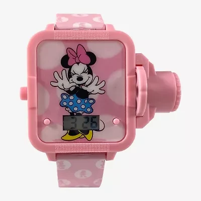 Disney Minnie Mouse Boys Pink Strap Watch Mn4527jc