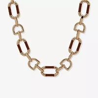 Worthington Womens 17 Inch Collar Necklace