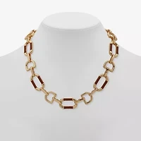 Worthington Womens 17 Inch Collar Necklace