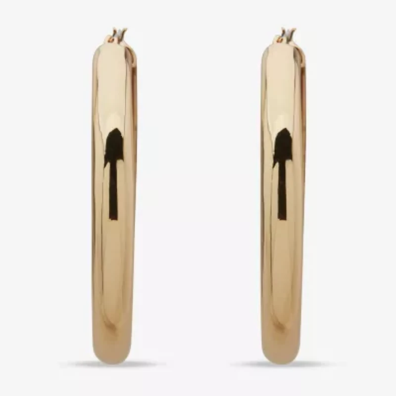 Worthington Womens 55.8mm Hoop Earrings