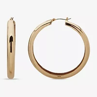 Worthington Womens 55.8mm Hoop Earrings