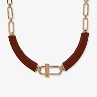 Worthington Womens 17 Inch Collar Necklace