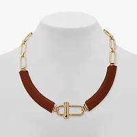 Worthington Womens 17 Inch Collar Necklace