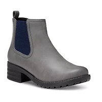 Eastland Womens Jasmine Block Heel Chelsea Boots