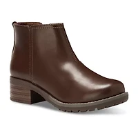 Eastland Womens Juniper Block Heel Chelsea Boots