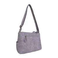 Bueno of California Antique Pebble Washed Medium Crossbody Bag