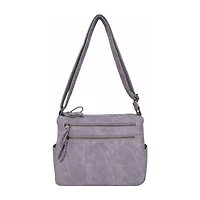 Bueno of California Antique Pebble Washed Medium Crossbody Bag