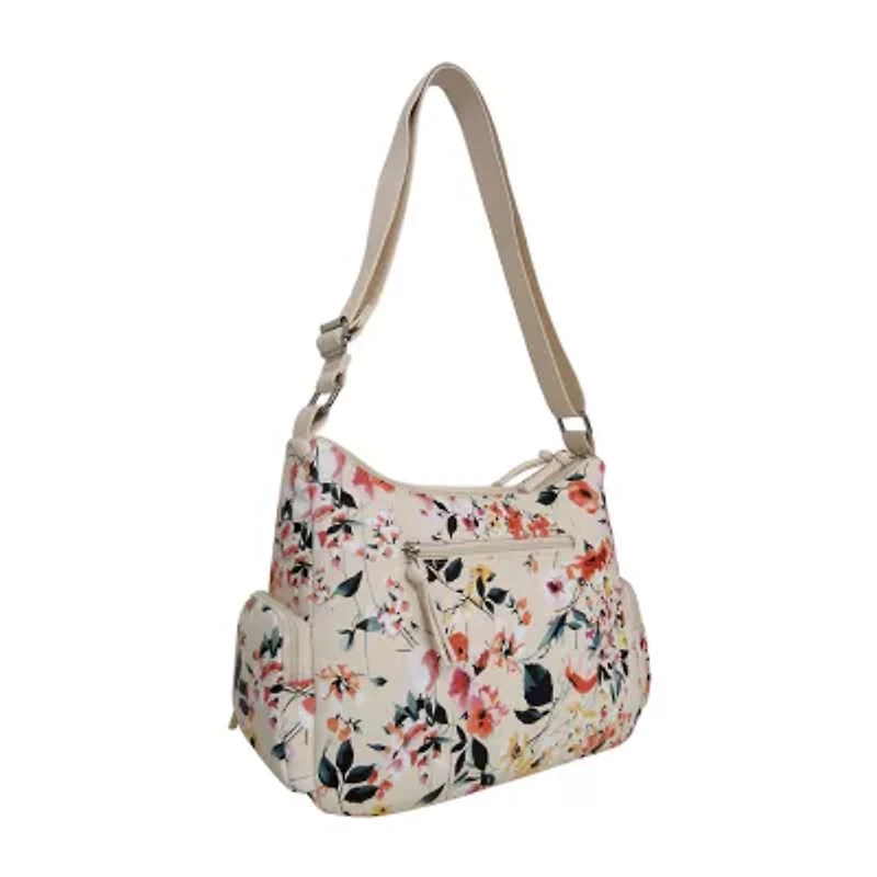 Bueno of California Print Washed Large Crossbody Bag
