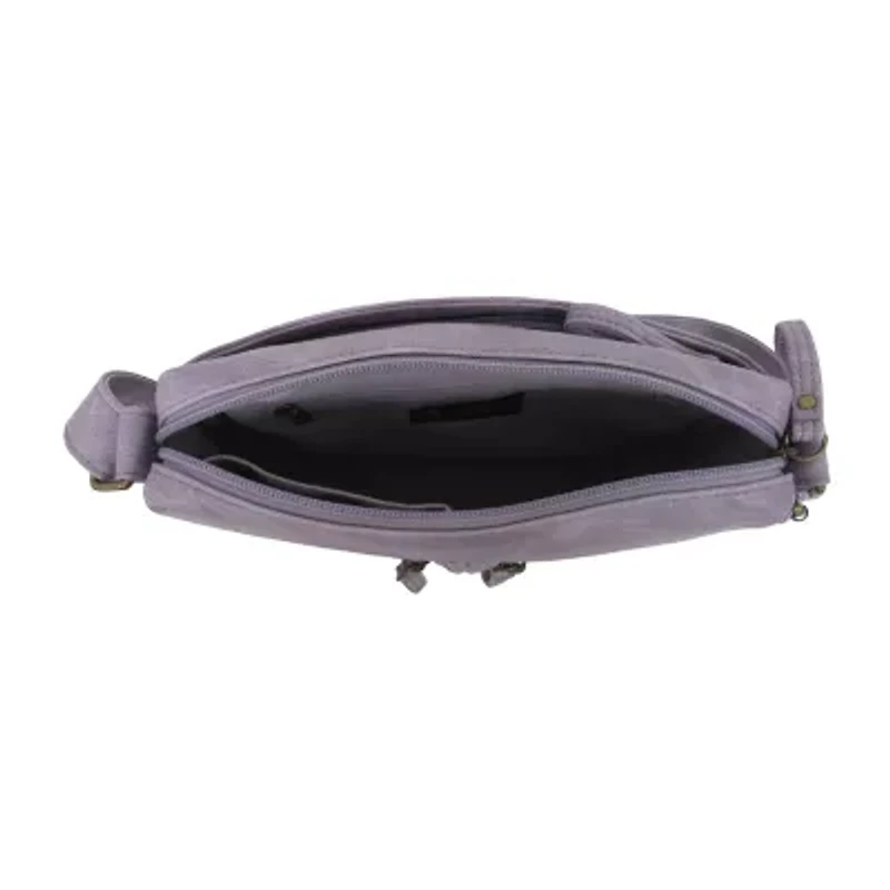 Bueno of California Antique  Pebble Washed Mni Crossbody Bag