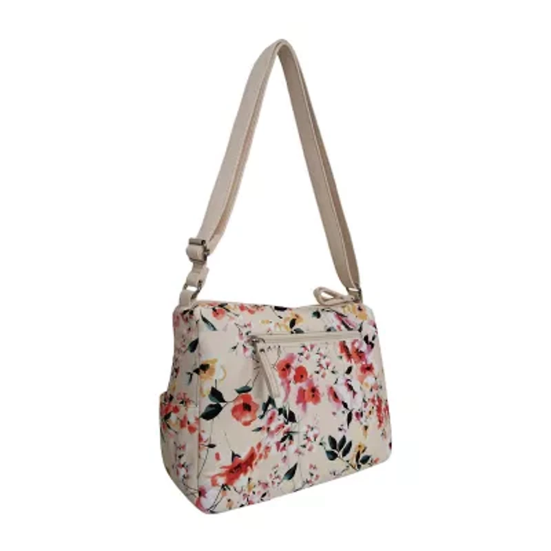 Bueno of California Print Washed Medium Crossbody Bag