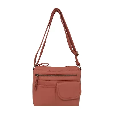 Bueno of California Elephant Washed Mini Crossbody Bag