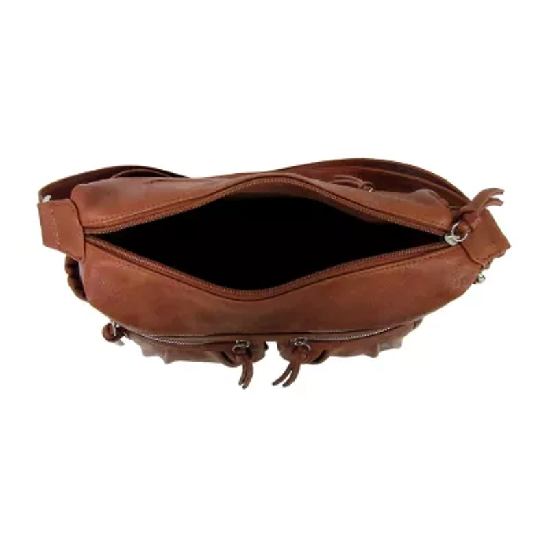 Bueno of California Solana Washed Large Crossbody Bag