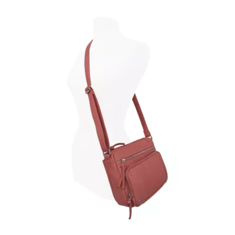 Bueno of California Grainy Washed Mini Crossbody Bag