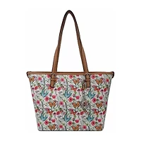Bueno of California Print Pvc Tote Tote Bag