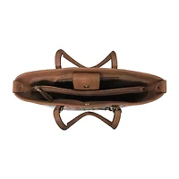 Bueno of California Print Pvc Tote Tote Bag