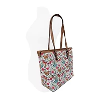 Bueno of California Print Pvc Tote Tote Bag