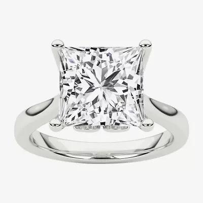 Grown Gorgeous (F / Vs2) Womens /4 CT. T.W. Lab White Diamond Platinum Solitaire Engagement Ring