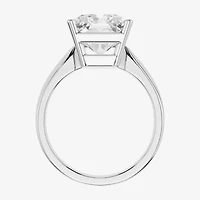 (F / Vs2) Womens 8 Ct.T.W. Lab Grown White Diamond 14K Gold Rectangular Solitaire Engagement Ring