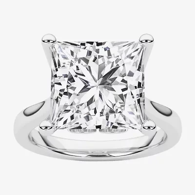 Grown Gorgeous (F / Vs2) Womens / CT. T.W. Lab White Diamond 14K Gold Solitaire Engagement Ring