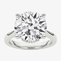 Grown Gorgeous (F / Vs2) Womens / CT. T.W. Lab White Diamond Platinum Round Solitaire Engagement Ring