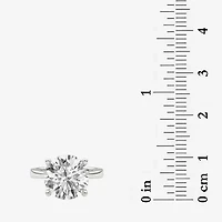 Grown Gorgeous (F / Vs2) Womens / CT. T.W. Lab White Diamond Platinum Round Solitaire Engagement Ring
