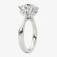 Grown Gorgeous (F / Vs2) Womens / CT. T.W. Lab White Diamond Platinum Round Solitaire Engagement Ring