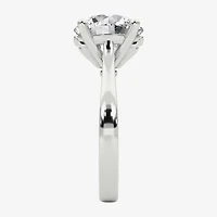 Grown Gorgeous (F / Vs2) Womens / CT. T.W. Lab White Diamond Platinum Round Solitaire Engagement Ring
