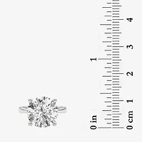 Grown Gorgeous (F / Vs2) Womens 5 5/8 Ct. T.W. Lab White Diamond Platinum Round Solitaire Engagement Ring