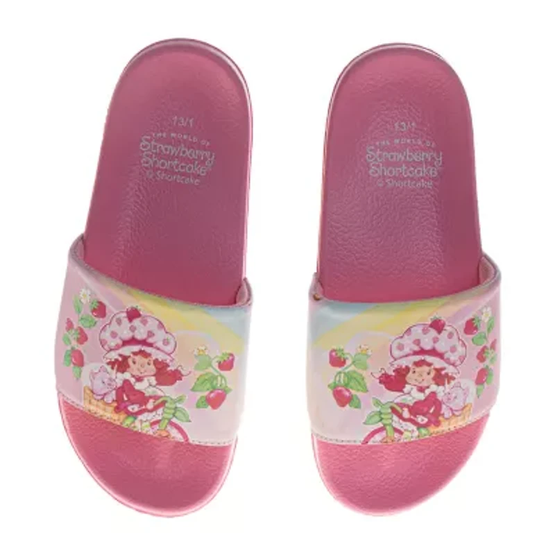 Josmo Little Kid Girls Strawberry Shortcake Favorite Character Sneakers Flip-Flops