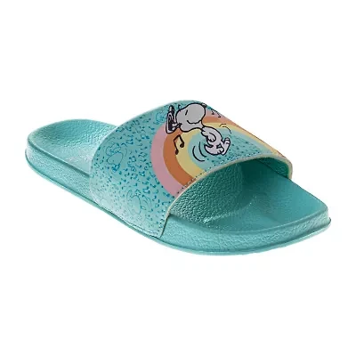 Josmo Little Kid Girls Peanuts Favorite Character Sneakers Flip-Flops