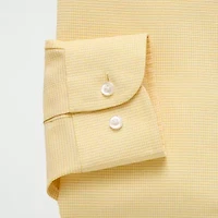 Stafford Coolmax All Season Ecomade Oxford Mens Slim Fit Stretch Fabric Wrinkle Free Long Sleeve Dress Shirt